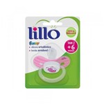 Ficha técnica e caractérísticas do produto Lillo 611330 Funny Bichos Chupeta Ort Silicone Rosa Tam2