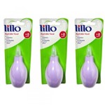 Ficha técnica e caractérísticas do produto Lillo 654150 Aspirador Nasal Lilás (Kit C/03)