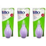 Ficha técnica e caractérísticas do produto Lillo 654150 Aspirador Nasal Lilás - Kit com 03