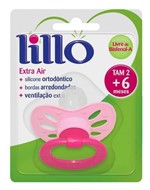 Ficha técnica e caractérísticas do produto Lillo Chupeta Cor Viva Ortodontico Silicone Tamanho 2 610730 Rosa
