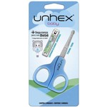 Ficha técnica e caractérísticas do produto Linha Classic(higiene Pessoal) Tesoura+cortador Baby Azul Merheje Unidade