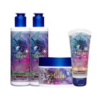 Ficha técnica e caractérísticas do produto Linha The Magic (Shampoo + Condicionador + Máscara + Leave In) - Phinna - The Magic - Cabelos dos Sonhos