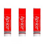 Ficha técnica e caractérísticas do produto Lip Ice Fps15 Protetor Labial Morango C/25 (Kit C/03)