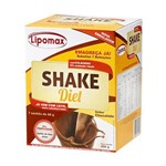 Ficha técnica e caractérísticas do produto Lipomax Shake Diet Sabor Chocolate C/ 7 Sachês de 58g Cada