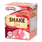 Ficha técnica e caractérísticas do produto Lipomax Shake Diet Sabor Morango com 7 Sachês 40g Cada