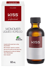 Ficha técnica e caractérísticas do produto Líquido Acrílico Monomer - KISS NY 60 Ml FKAL200BR
