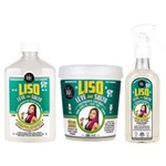 Ficha técnica e caractérísticas do produto Liso Leve e Solto Kit Antifrizz - Shampoo + Máscara + Spray - Lola Cosmetics