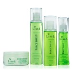 Lissé Kit Hair And Scalp Force Shield - Esfoliante, Shampoo, Texturizador e Loção - Lissé