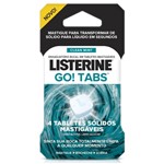 Ficha técnica e caractérísticas do produto Listerine Go! Tabs 4 Tabletes Mastigáveis-enxaguatório Bucal