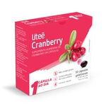 Ficha técnica e caractérísticas do produto Liteé Suplemento de Cranberry 30 cápsulas Softgel