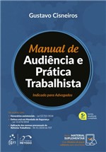 Ficha técnica e caractérísticas do produto Livro - Manual de Audiência e Prática Trabalhista