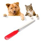 Ficha técnica e caractérísticas do produto Lixa De Unha Para Cães e Gatos Aço Inoxidavel Aparador Lixador Corte De Unha Animais Pet