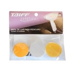 Ficha técnica e caractérísticas do produto Lixa para Pedicuro Softfeet Taiff 10 Unidades - Amarelo