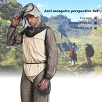 Ficha técnica e caractérísticas do produto Lixada leve Verão Bug Wear Mosquito Suit Cabeça líquida