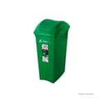 Ficha técnica e caractérísticas do produto Lixeira Seletiva 40 Litros Verde Sanremo