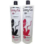 Ficha técnica e caractérísticas do produto Lizzy Cat 3D Black Escova de Tratamento Profissional 2x1000ml