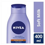 Ficha técnica e caractérísticas do produto Loção Creme Desodorante Nívea Body Soft Milk 400ml