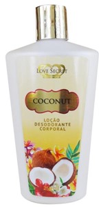 Ficha técnica e caractérísticas do produto Locao hidratante corporal coconut love secret 250ml
