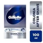 Ficha técnica e caractérísticas do produto Loción After Shave Gillette Cool Wave, 100 Cc