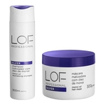 Ficha técnica e caractérísticas do produto Lof Professional Matizador Kit Shampoo 300ml + Máscara 300