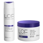 Ficha técnica e caractérísticas do produto LOF Professional Matizador Kit – Shampoo 300ml + Máscara 300g