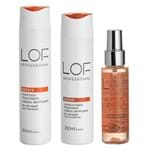 Ficha técnica e caractérísticas do produto LOF Professional Repair Kit – Shampoo 300ml + Máscara 60ml + Condicionador 250ml Kit