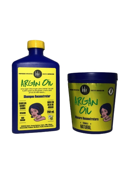 Ficha técnica e caractérísticas do produto Lola Argan Oil Kit Shampoo e Máscara Reconstrutora