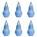 Lolly Aspirador Nasal Azul 0 a 6 Meses (kit C/06)