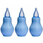 Ficha técnica e caractérísticas do produto Lolly Aspirador Nasal Azul 0 a 6 Meses (Kit C/03)