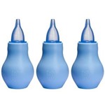 Ficha técnica e caractérísticas do produto Lolly Aspirador Nasal Azul 0 a 6 Meses - Kit com 03
