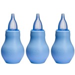 Ficha técnica e caractérísticas do produto Lolly Aspirador Nasal Azul + 6 Meses (Kit C/03)