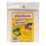 Ficha técnica e caractérísticas do produto Lona Plástica 4 X 3 Mtransparente Plasitap Plasitap