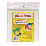 Ficha técnica e caractérísticas do produto Lona Plástica 5 X 4 M Transparente Plasitap Plasitap