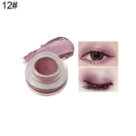 Ficha técnica e caractérísticas do produto Longa Duração Charming Glitter Shimmer Eyeshadow Cream Mulheres Maquiagem Cosméticos