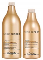 Ficha técnica e caractérísticas do produto L'Oréal Absolut Repair Lipidium Shampoo (1500ml) e Condicionador (1500ml)