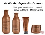 Ficha técnica e caractérísticas do produto Loreal Absolut Repair Pos Quimica Kit Home Care Completo