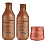 Ficha técnica e caractérísticas do produto L'Oréal Absolut Repair Pós Química Shampoo (300ml), Condicionador (200ml) e Máscara (250ml)