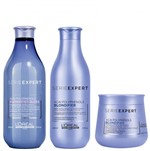 Ficha técnica e caractérísticas do produto Loreal Blondifier Shampoo Gloss 300ml + Condicionador 200ml + Máscara 250ml