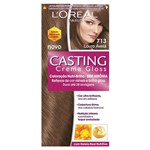 Ficha técnica e caractérísticas do produto Loreal Coloração Casting Creme Gloss 713 Louro Avelã - Beard Brasil