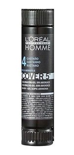 Ficha técnica e caractérísticas do produto Loreal Coloração Homme Castanho 4 1x50ml Cover 5 - Loreal Professionnel