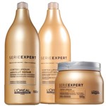 Ficha técnica e caractérísticas do produto LOréal Cortex Lipidium Shampoo 1500ml Condicionador 1500ml Máscara 500g