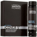 Ficha técnica e caractérísticas do produto Loreal Homme Cover 5 Castanho Escuro 3 - Coloração 3x50ml