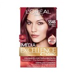 Ficha técnica e caractérísticas do produto LOréal Imédia Excellence Coloração Creme - 5546 Vermelho Vinho - Loréal Paris