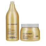 Ficha técnica e caractérísticas do produto Loreal Kit Shampoo 1,5 + Mascara 500g Absolut Repair Lipidium