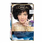 Ficha técnica e caractérísticas do produto L'Oréal Paris - Imédia Excellence Coloração Ice Colors N 2.111 Azulado