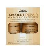 Ficha técnica e caractérísticas do produto L'Oréal Professionnel Absolut Repair Gold Quinoa + Protein - Kit Shampoo 300ml + Máscara 250gr