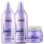 Ficha técnica e caractérísticas do produto Loreal Professionnel Liss Unlimited Kit Shampoo e Condicionador 1,5l Máscara 500g