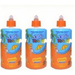 Ficha técnica e caractérísticas do produto Lorys Kids Orange Creme P/ Pentear Infantil 300g (Kit C/03)