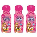 Ficha técnica e caractérísticas do produto Lorys Kids Princess Condicionador Infantil 500ml - Kit com 03