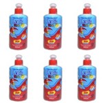 Ficha técnica e caractérísticas do produto Lorys Kids Red Shake Creme para Pentear Infantil 300g - Kit com 06